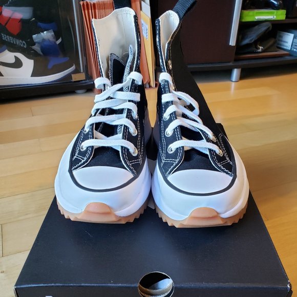 Converse Run Star Hike Black Gum Size 8.5W - Picture 4 of 4